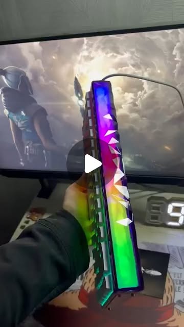 @shawtt_gaming · This KEYBOARD has a LIGHTBAR 😍🔥 Still using a normal mechanical keyboard in 2026? You a